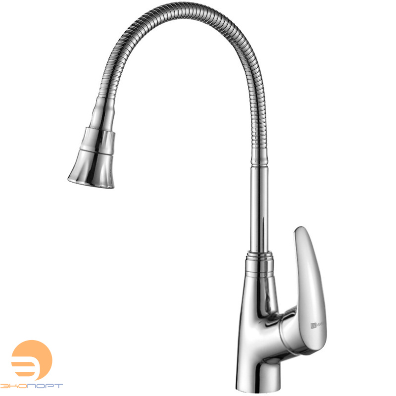 Смеситель для кухни Linara, с гибким изливом, хром, LEMARK