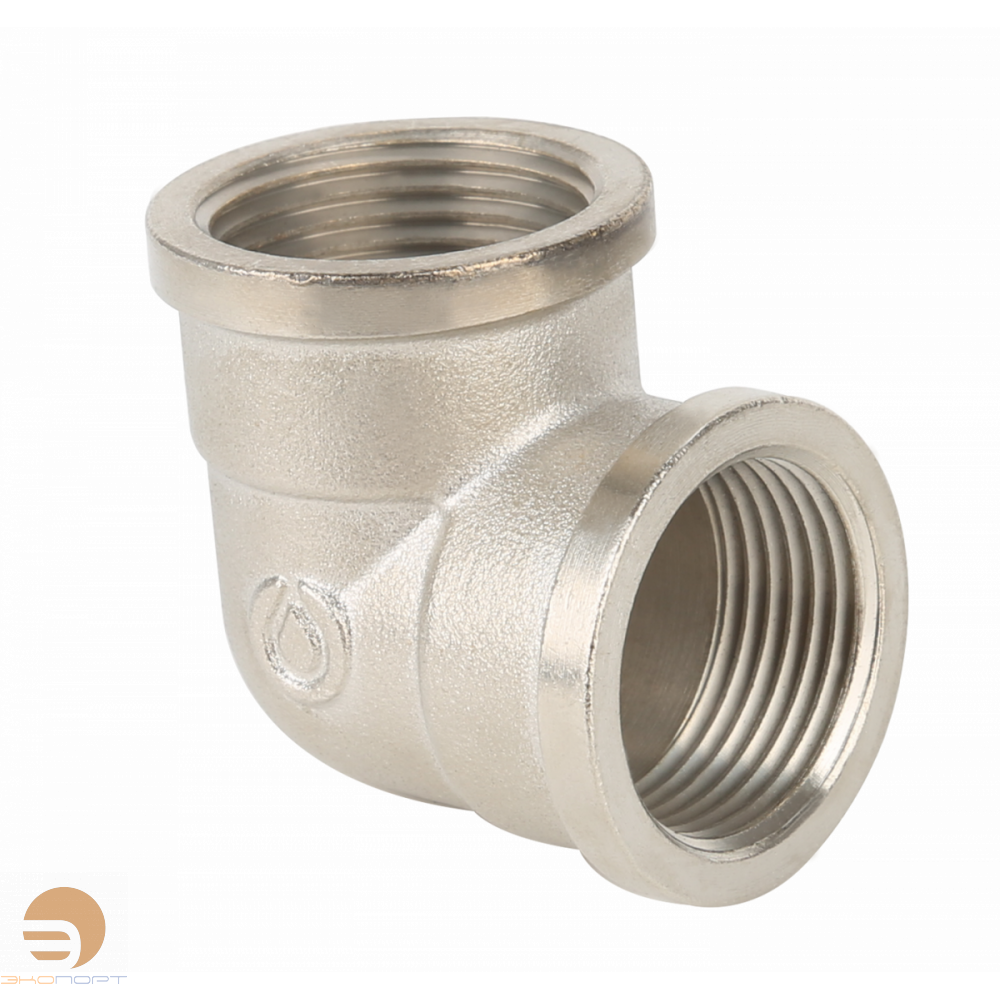 Угольник ВВ  1х1 (никель) Gappo