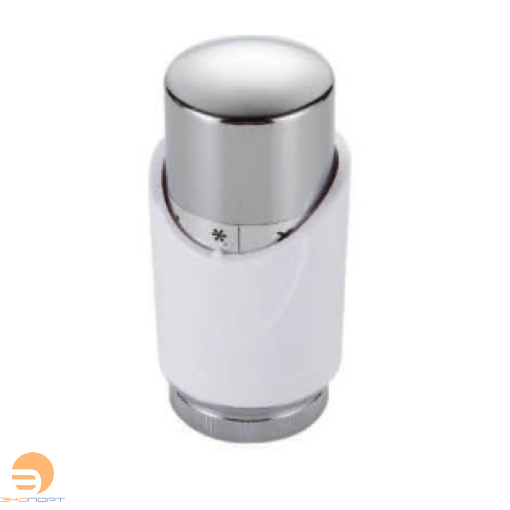 Головка термостатическая жидкостная белая/хром М30х1,5 мм Gappo