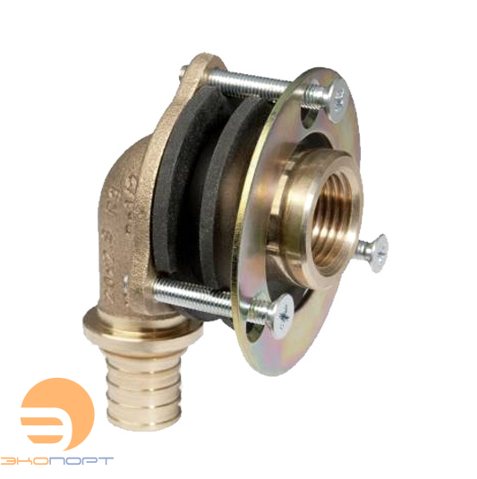 Угол 20-Rp 1/2х28 ВР настен. для гипсок. плит Rehau