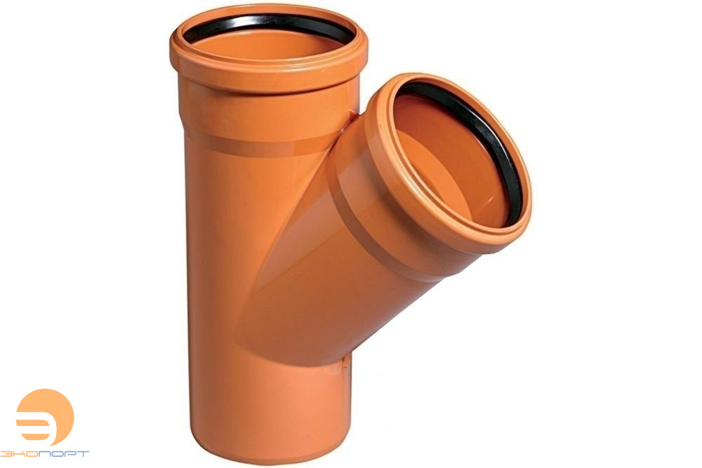 Тройник KGEA 250/110*45 гр. наружный