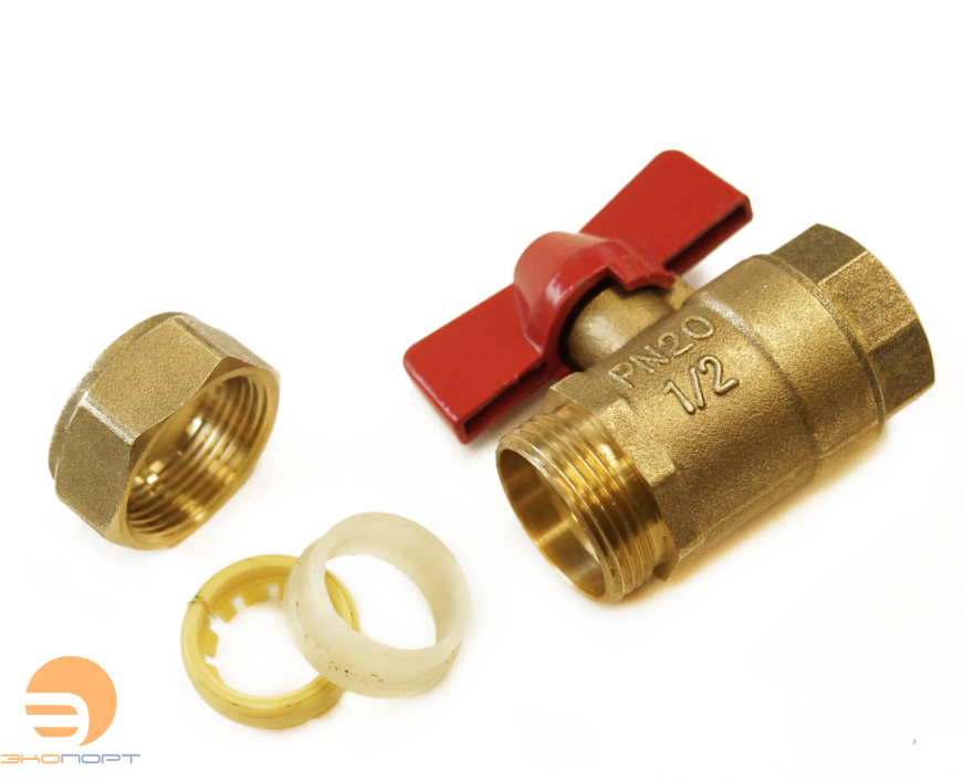 Кран шаровый FHV 15x1/2" HydroSta