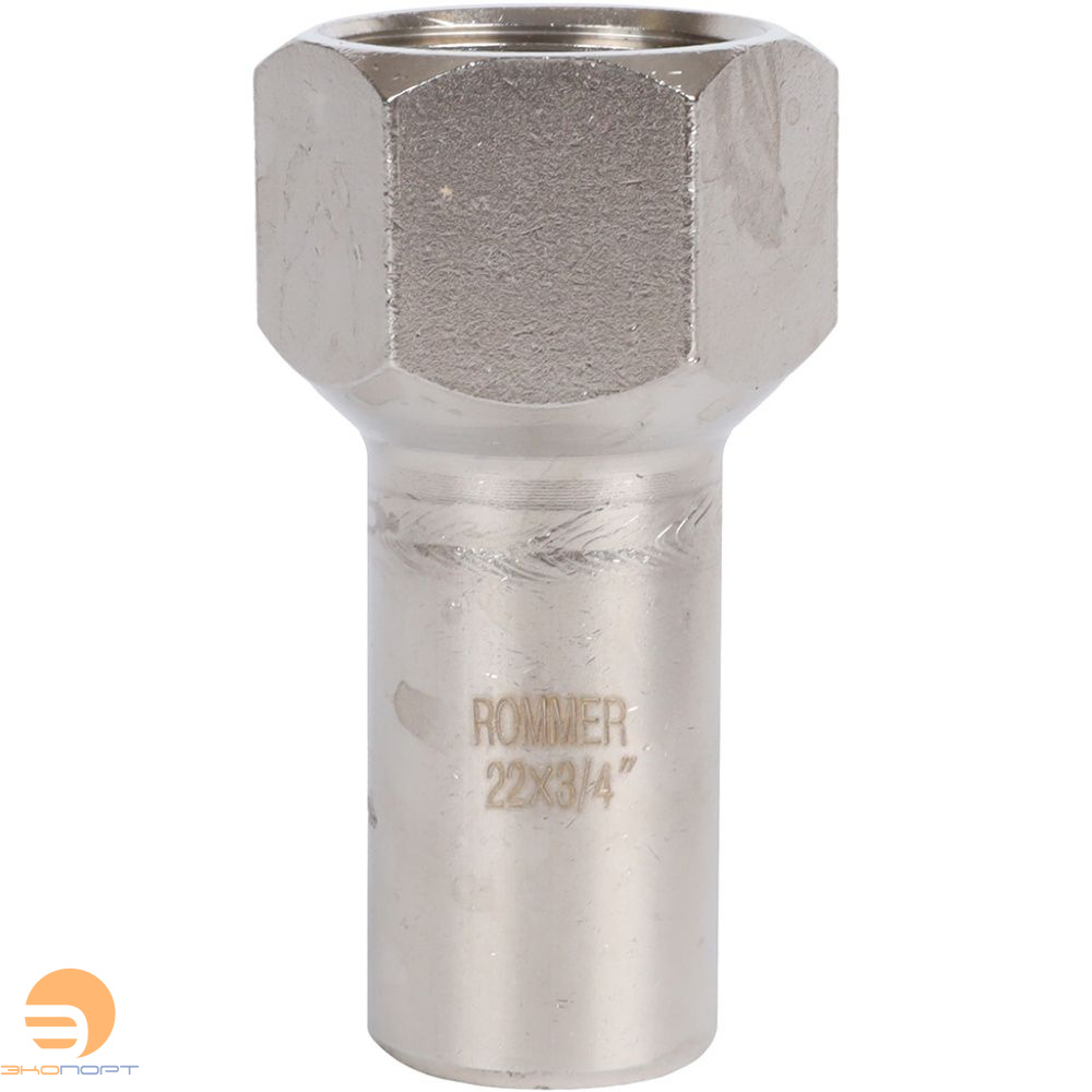 Вставки переходная 22-3/4 ВР нерж. пресс. Rommer