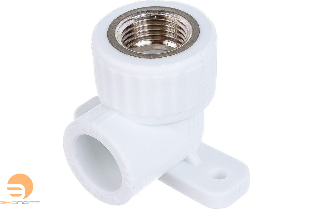 Угольник с креп. 20*1/2" ВР PPRC Valfex