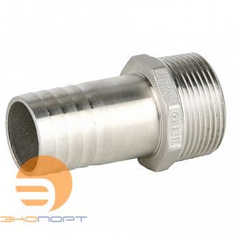 Штуцер НР DN 3/4, PN20, нерж. сталь 1.4401