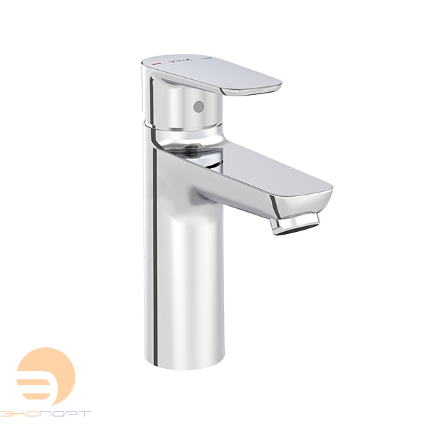 Смеситель для умывальника Flow Soft, монолитный, хром, Vitra