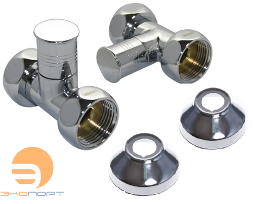Кран прямой, колпачок 1"х3/4" г/г с отражателем SMART/Компл ПАРА (2шт.)