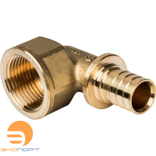 Угол переходной 25-3/4 ВР латунь STOUT