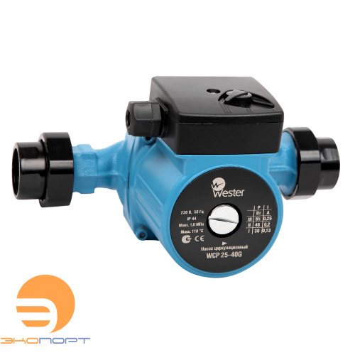 Насос циркуляционный WCP 25-80G (с гайками) Wester