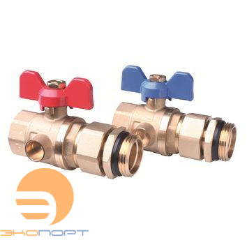 Комплект шаровых кранов FHF-BV DN25 (2 шт.) 