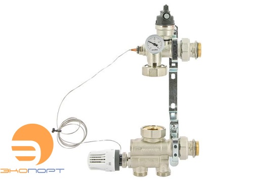 Насосно-смесительная группа Uni-Fitt 1" без насоса, 12,5 кВт.