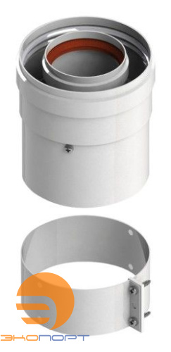 Адаптер для коаксиального дымоудаления DN60/100 (Виссманн, Бакси) ROMMER