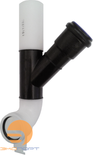 Патрубок сливной с вентиляционным отводом DN 50 45 гр правый TECEprofil, TECE