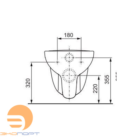 Комплект унитаза подвесного с крышкой TECE V04 (9700004+9700602)