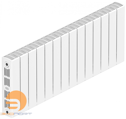 УЦЕНКА! Радиатор биметаллический SUPReMO 500/90 14 секций боковое подкл. Rifar (2)