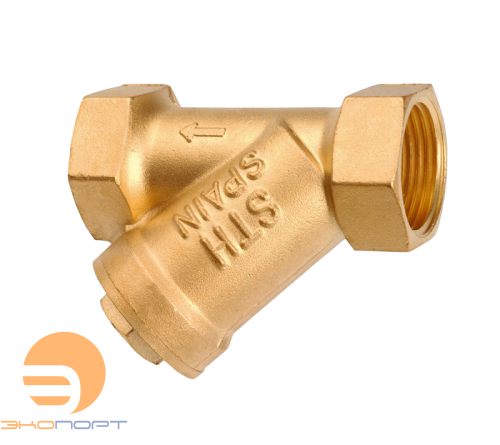 Фильтр сетчатый Тип 20.122 латунный р/р DN25 PN16 Tmax=150oC