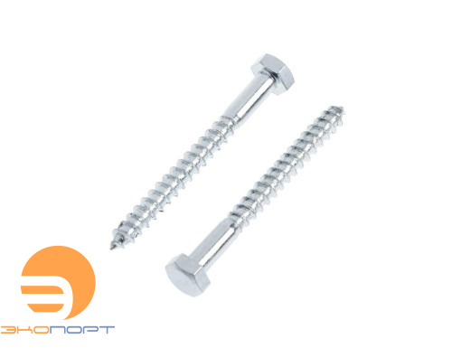 Шуруп УП сантех. DIN571 8х100 (2шт) КРЕПЕЖ