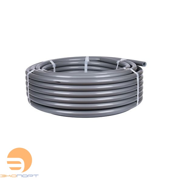 Труба PE-Xa 20x2.8 серая (бухта 100м) STOUT (кратно бухте)