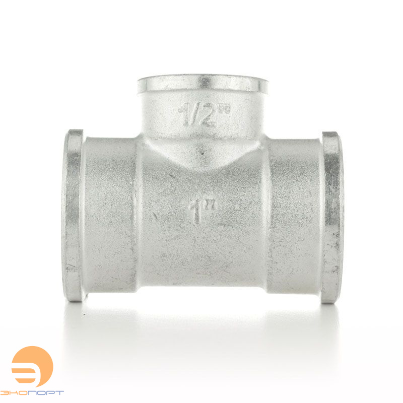 Тройник переходной ВВ 1х1/2х1 TIN (олово) Elsen