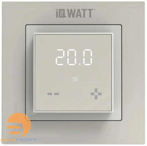 Терморегулятор IQ Thermostat D электронный, песочный