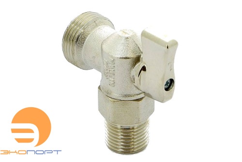 Кран шаровой угловой сантех. 1/2х3/4 ITAP