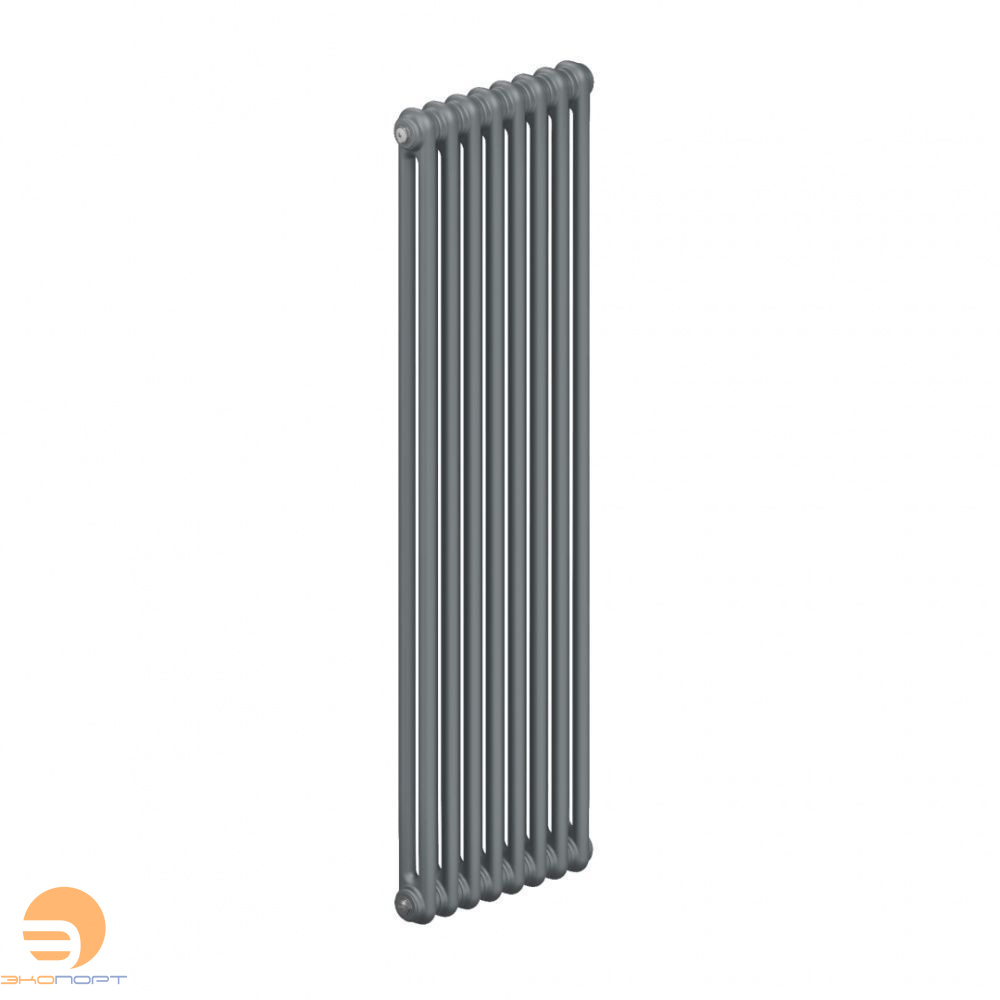 Радиатор стальной трубчатый Rifar TUBOG 2180-06 Титан, бок. подкл.