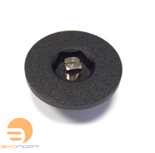 Кран маевского 1/2" CR RAL 9005 матовый