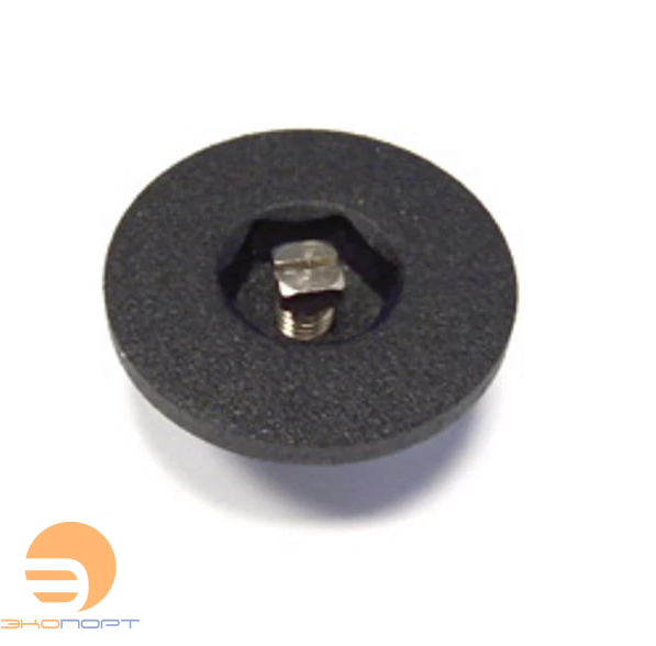 Кран маевского 1/2" CR RAL 9005 матовый