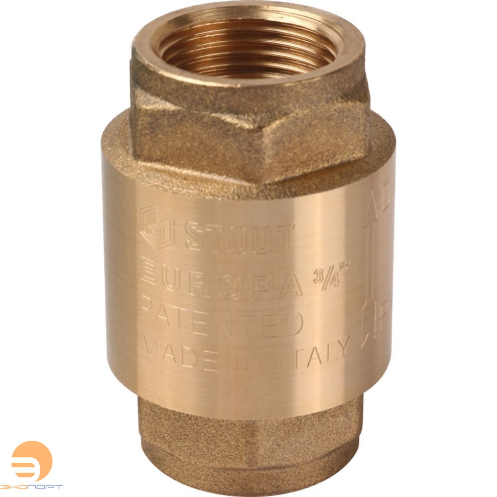 Клапан обр. с метал. седлом   3/4' STOUT/ITAP