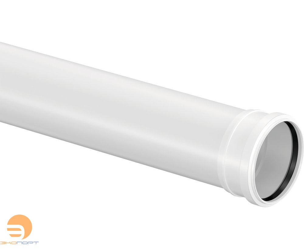 Труба канализац. 110*1000 Uponor Decibel