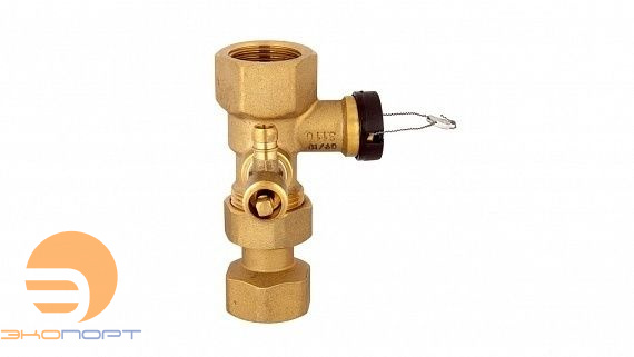 Кран колпачковый для расширительного бака ASK, 3/4", со сливным краном