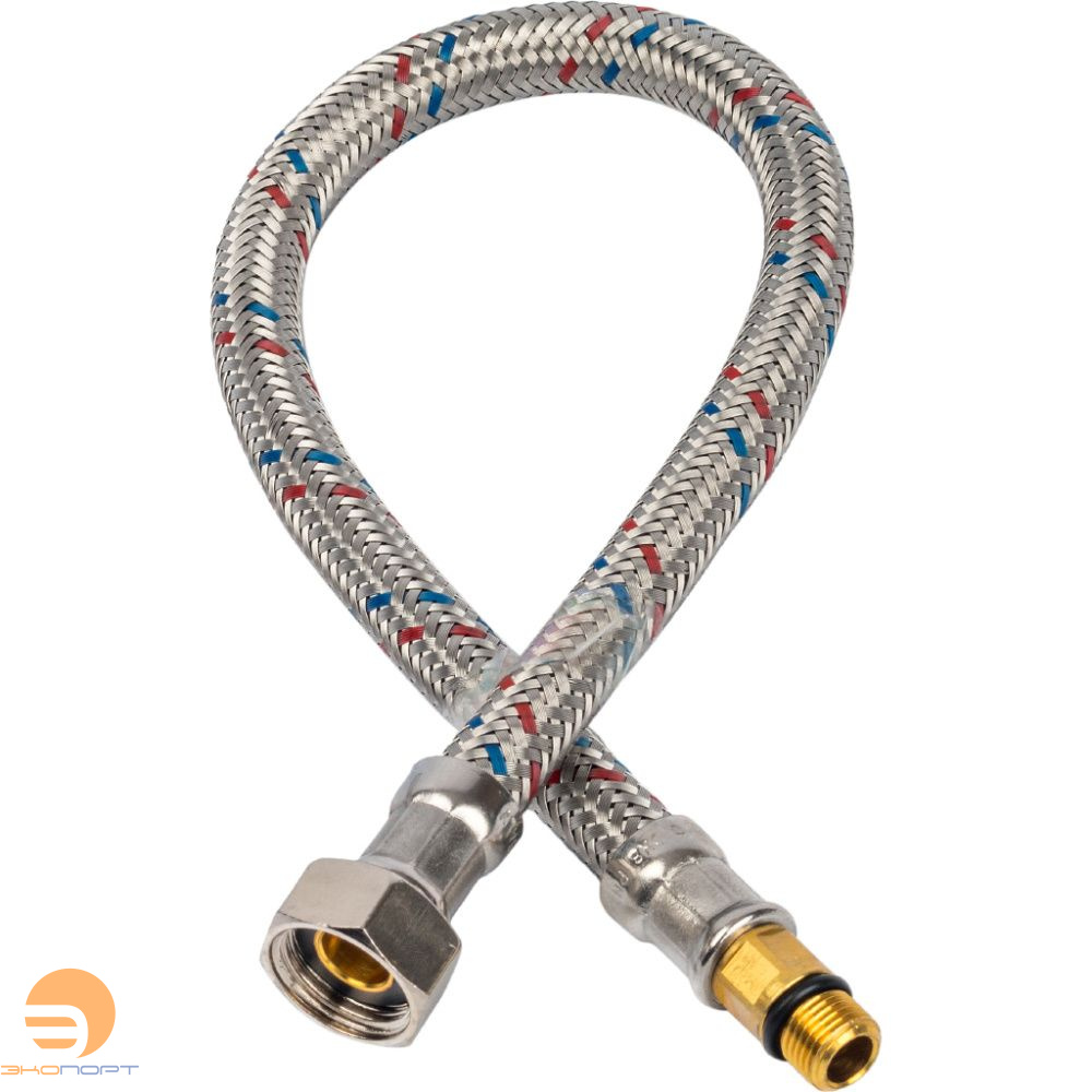 Подводка для смесителя М10 (18мм) х 3/8 ВР 400 мм STOUT