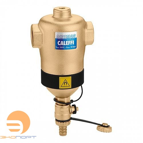 Грязеуловитель горизонтальный с магнитом DIRTMAG 1 1/4" Caleffi
