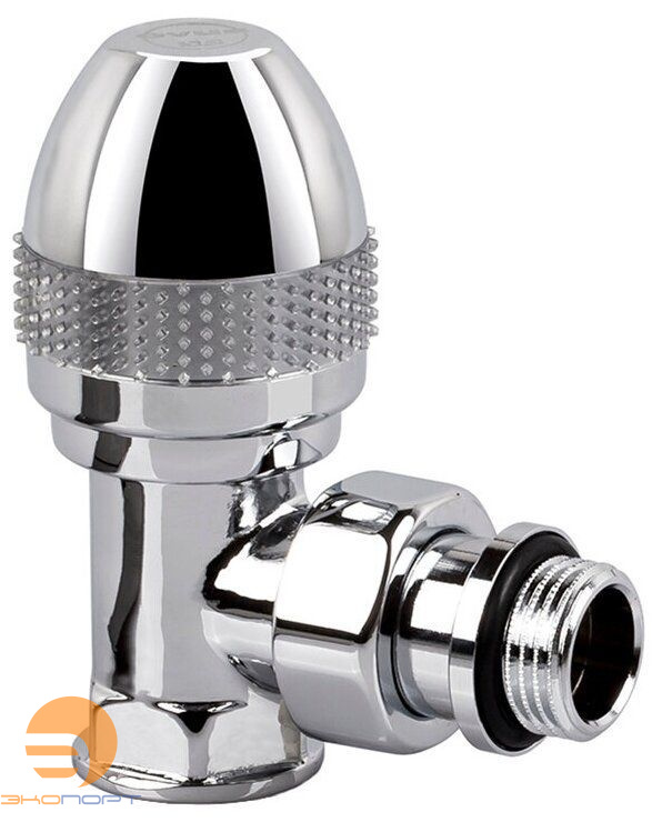 Вентиль угловой 1/2", серия Ovus, цвет хром SR Rubinetterie