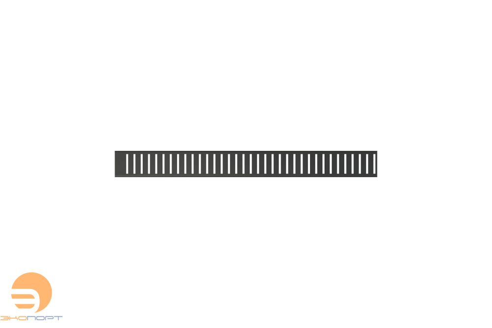 Решетка для водоотводящего желоба PURE черный-мат. 850 ALCA PLAST