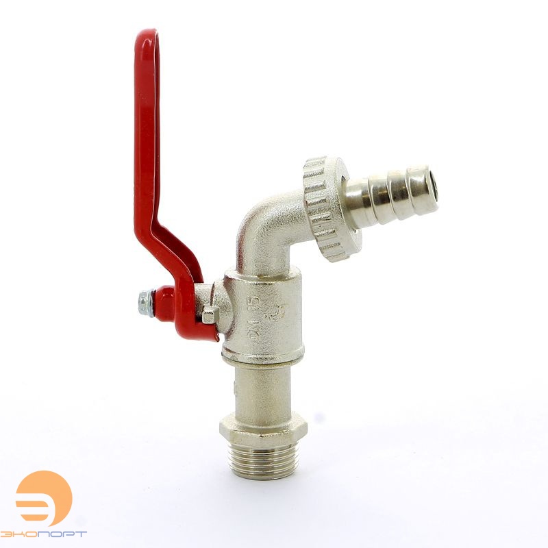 Кран водоразборный Н 1/2" со штуцером ручка  ITAP