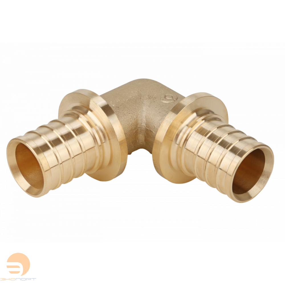 Угольник 20 латунь Gappo