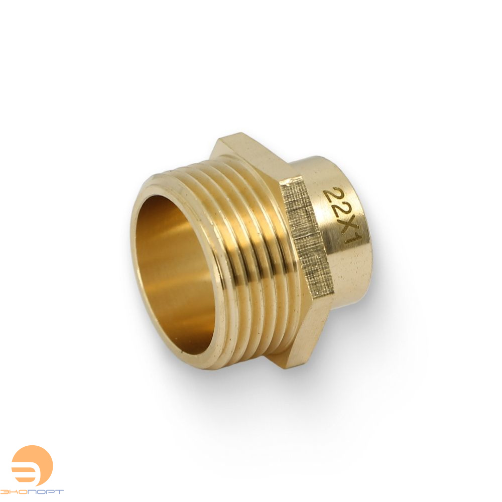 Муфта переходная НР-пайка 22х1"  JINTIAN