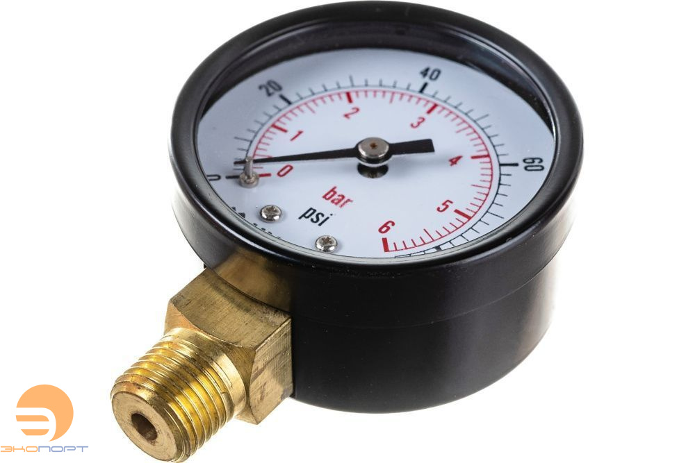Манометр радиальный (1/4", 0-6 бар) Unipump