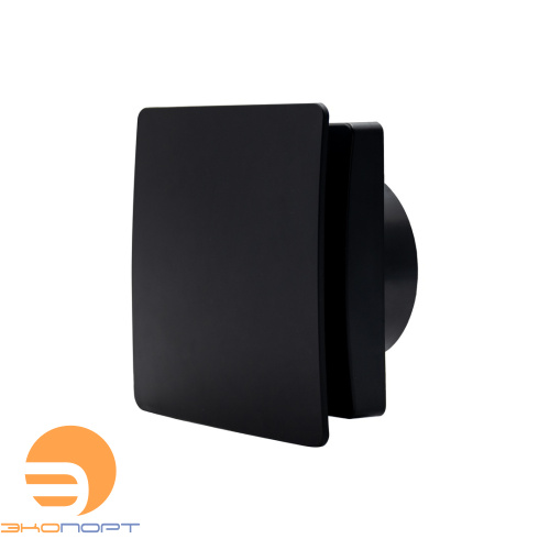 Вентилятор накладной  Seicoi Floxy Design 100 Matt Black SMAZ04-01