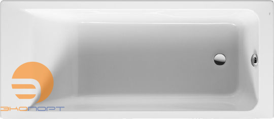 Ванна акриловая Easy 170x75x45 прямоугольная Roca