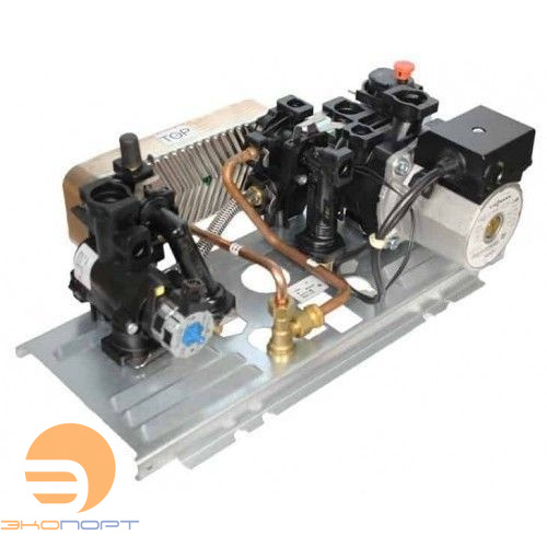 Гидравлика двухконтурного котла 30кВт