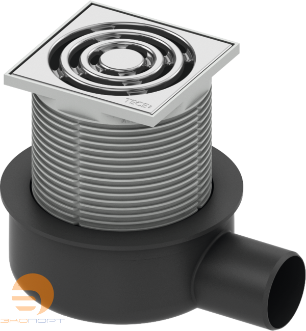 Трап дренажный горизонтальный низкий без фланца DN 50 TECEdrainpoint S50