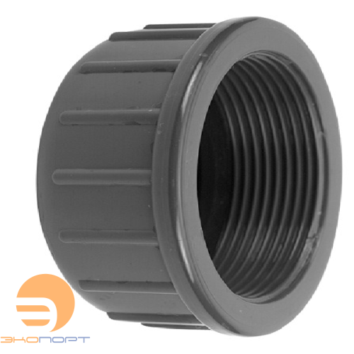 Крышка резьбовая PN 10 (2") PVC-U