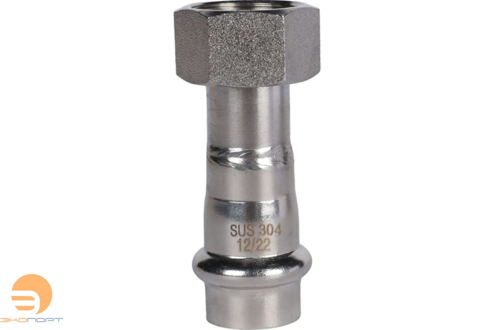 Переходник 18х3/4 НГ нерж. Rommer