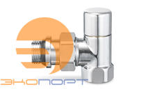 Клапан ручной радиаторный 1/2 угловой хром Varmega