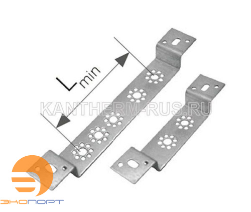 Плитка монтажная с выступом двойная L=50 KAN-therm
