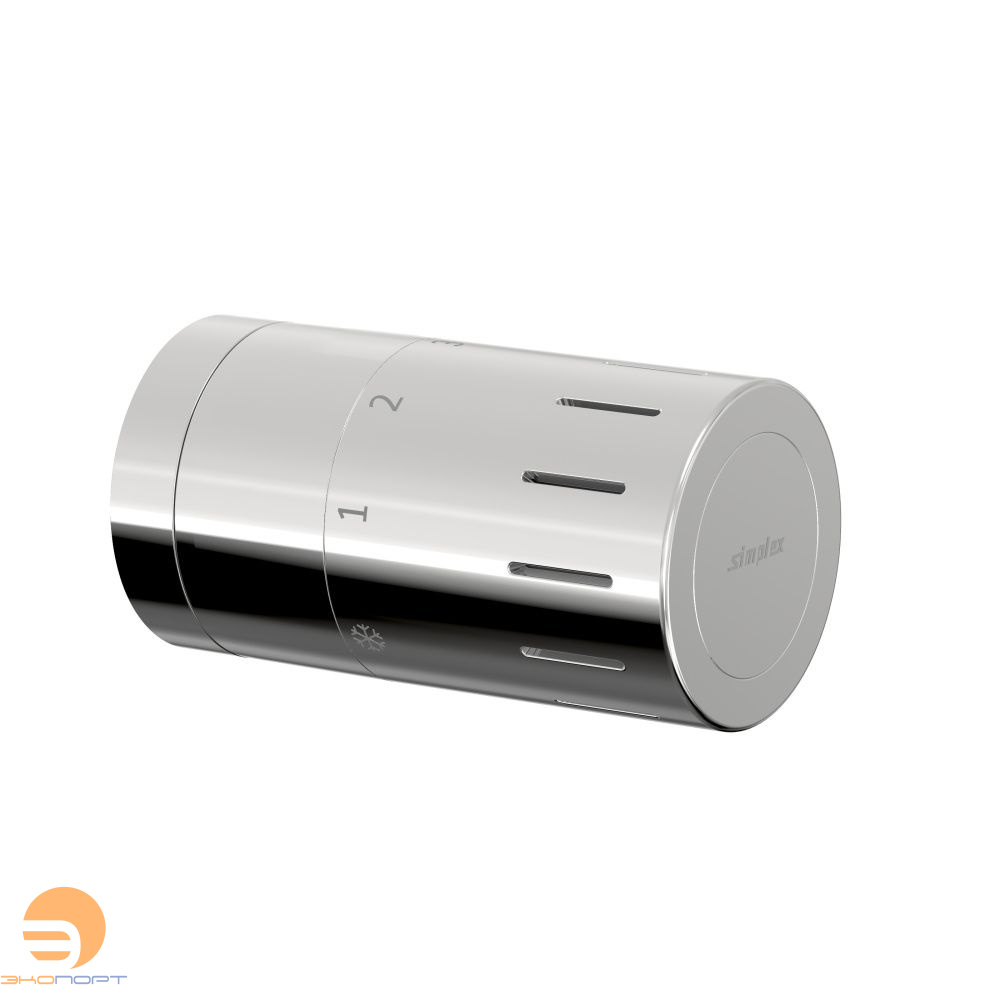 Термостат Design TC-D1 M30х1,5, ХРОМ, с уст.нуля Simplex