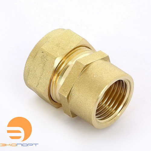 Соединение (муфта) SF 20х3/4"ВР с мет. кольцом STACORT