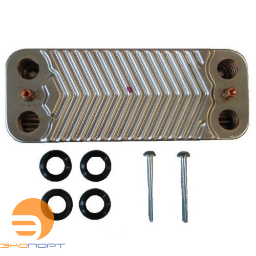 Теплообменник пластинчатый 14 пластин